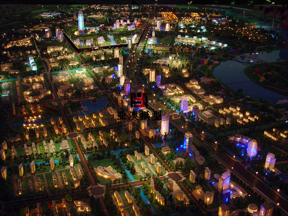 寧波科技園規(guī)劃沙盤(pán)