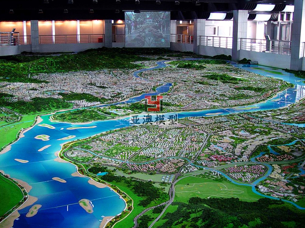 武漢市總體規(guī)劃沙盤(pán)