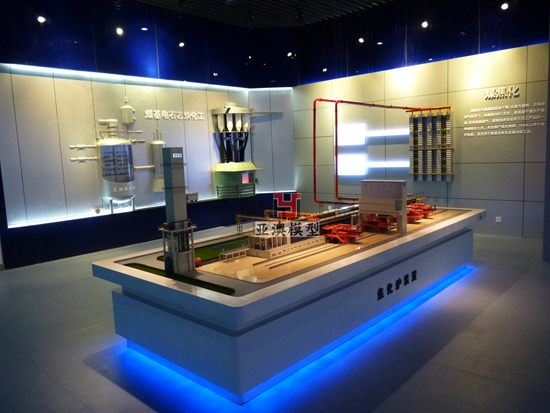 煤焦化動態(tài)演示模型